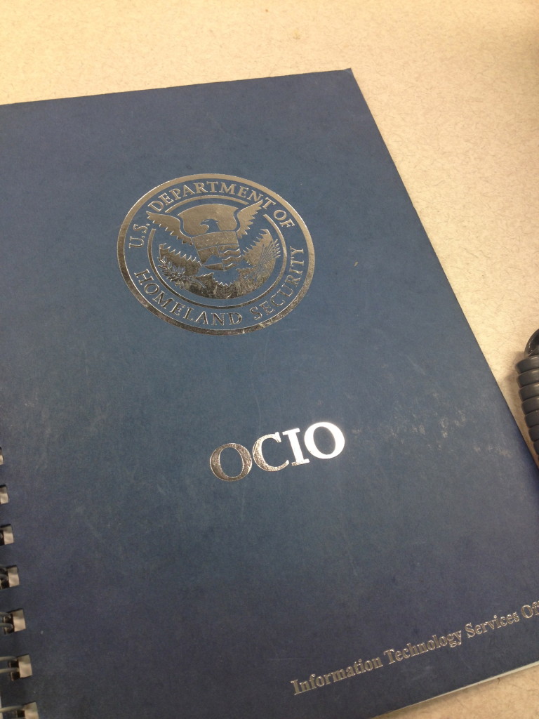 The federal government LOVES acronyms. OCIO stands for the Office of the Chief Information Officer. 